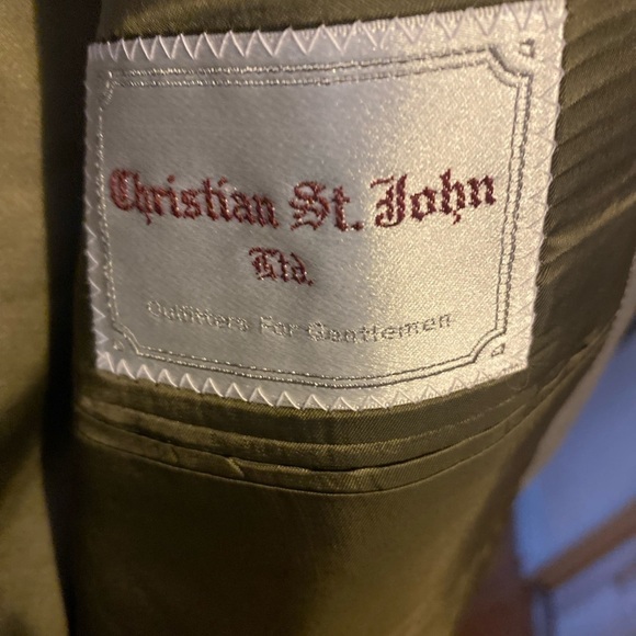 New  With tag Mani by Giorgio Armani Men' pure Virgin Wool Blazer 43 Long - Picture 4 of 14